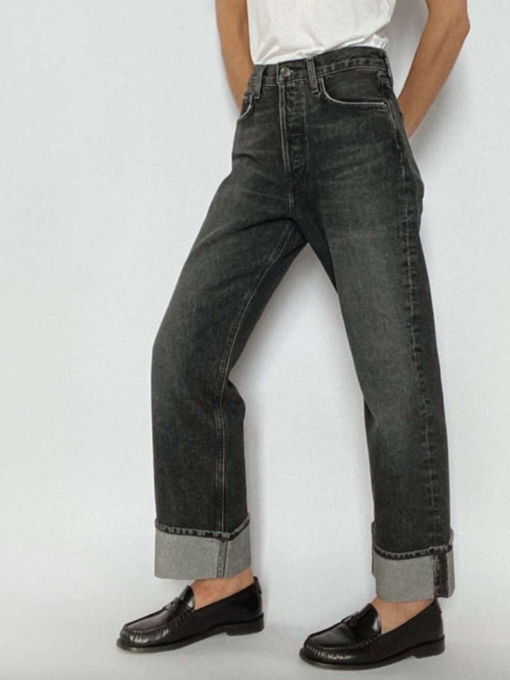 AGOLDE Fran Low Slung Jean
